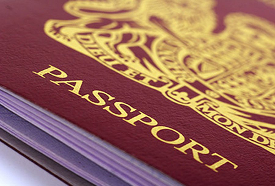 pasaporte para un menor de edad